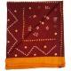 Mehrunnisa Handcrafted Bandhani Tie & Die Woolen Shawl from Gujarat (GAR2481)