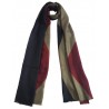 Mehrunnisa Handcrafted Maroon Tie & Die Pure Cashmere Pashmina Wool Stole Wrap – Unisex (GAR2242)