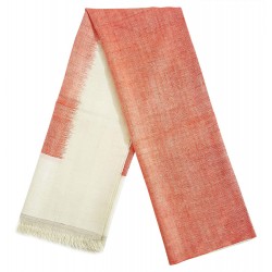 Mehrunnisa Handcrafted Red Pure Cashmere Pashmina Wool Stole Wrap – Unisex (GAR2195)