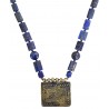 Mehrunnisa Afghani Tribal Original Lapiz Lazuli & Vintage Pendant Necklace For Girls (JWL2064)