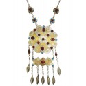 Mehrunnisa Original Afghani Tribal Vintage Turkmen Necklace (JWL2061)