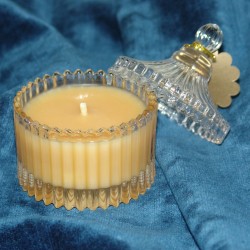 Beeswax Candle Lavender