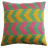 Mehrunnisa (12"X12") Kashmir Hand Embroidered Crewel Work Cushion Cover (HOM2500)