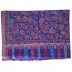 Mehrunnisa Ethnic Kani Silk Wool Shawl Wrap From Kashmir (GAR2169)