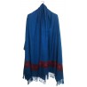Mehrunnisa Handcrafted Premium Pure Wool Kullu Shawl – Unisex (GAR2565, Brown)