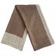 Mehrunnisa Handcrafted Reversible Cashmere 100% Pure Wool Muffler – Unisex (GAR2082)