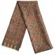 Mehrunnisa Ethnic Kani Pure Wool Stole / Large Scarf Wrap From Kashmir (GAR2117, Beige)