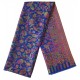Mehrunnisa Ethnic Kani Pure Wool Stole / Large Scarf Wrap From Kashmir (GAR2122, Royal Blue)