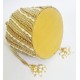 Mehrunnisa Pearls & Crystals Work Golden Potli Bag (BAG2304)