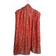 Mehrunnisa Ethnic Kani Silk Wool Shawl Wrap From Kashmir (GAR2167)