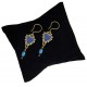 Mehrunnisa Afghani Lapiz Lazuli Earrings For Girls (JWL1504)
