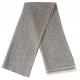 Mehrunnisa Handcrafted Premium 100% Pure Wool Zig Zag Muffler (Grey & Beige, GAR2697)