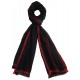 Mehrunnisa Handcrafted Pure Cashmere Pashmina Wool Stole Wrap – Unisex (Black, GAR2620)