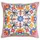 Mehrunnisa (16X16) Exclusive Kashmiri Hand Embroidered Cushion Cover (HOM2580)