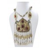 Mehrunnisa Afghani Tribal Vintage Long Turkmen Necklace (JWL2714)