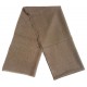 Mehrunnisa Handcrafted Jacquard Pure Pashmina Wool Muffler/Scarf Wrap – Unisex (GAR2605, Brown)