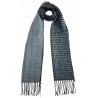 Mehrunnisa Double Sided Plaid Woolen Long Scarf / Muffler – Unisex (Grey, GAR2200)