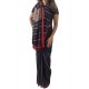 Mehrunnisa Handloom Pure Cotton Kantha SAREE With Blouse Piece From Bengal (Black Half Kantha, GAR2760)