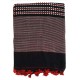 Mehrunnisa Handloom Pure Cotton Kantha SAREE With Blouse Piece From Bengal (Black Full Kantha, GAR2759)