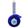 Mehrunnisa Big Turkish Evil Eye Good Luck Charm Hanging in Glass (MEH2822)