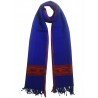 Mehrunnisa Handcrafted Premium Pure Wool Kullu Stole – Unisex (Blue)