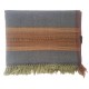 Mehrunnisa Handcrafted Premium Pure Wool Kullu Stole – Unisex (Blue)