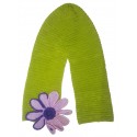 Mehrunnisa Handmade Knit Floral Scarf For Girls & Women (GAR2885)