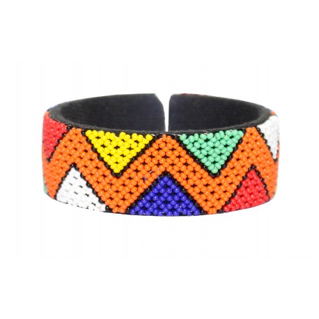 Zulu Beaded Bracelet - Triangle