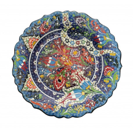 Handmade Turkish Ceramics Plate