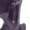 14 Karat Gold Motif Earrings