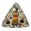 South African Decorative Triangle Plate