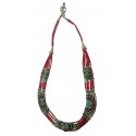 Afghani Antique Turquoise Coral Necklace