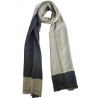 Mehrunnisa Handcrafted Reversible Cashmere 100% Pure Wool Muffler – Unisex (GAR1978)