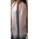 Mehrunnisa Long 100% Pure Silk Scarf With Flower Print For Women (GAR1847)