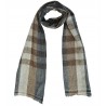 Mehrunnisa Handcrafted Premium 100% Pure Wool Check Muffler (GAR1963)