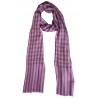 Mehrunnisa Check Pure Wool Cashmere Muffler / Scarf Wrap - Unisex (GAR1999)