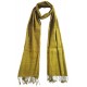 Mehrunnisa Ahimsa / Peace / Eri Silk Stole / Large Scarf Wrap In Organic Colors (GAR2047)