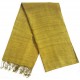 Mehrunnisa Ahimsa / Peace / Eri Silk Stole / Large Scarf Wrap In Organic Colors (GAR2047)