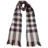 Mehrunnisa Handcrafted Premium Pure Wool Check Design Muffler / Scarf – Unisex (GAR2051)