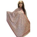 Mehrunnisa Jamawar Kani 100% Pure Wool Shawl Wrap From Kashmir (GAR2145)