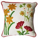 Mehrunnisa Exclusive Kashmiri Hand Embroidered Cushion Cover (HOM1574)