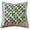 Mehrunnisa Exclusive Rajasthani Multi-Colour Thread Work Cushion Cover (HOM2025)