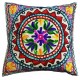 Mehrunnisa Exclusive Rajasthani Multi-Colour Thread Work Cushion Cover (HOM2025)