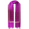 Mehrunnisa Handcrafted Banarasi Silk Cotton Stole With Zari Buti – Unisex (GAR2216)