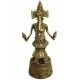 Mehrunnisa Handcrafted Dhokra Brass Ganesha Sculpture (MEH2231)