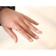 Mehrunnisa “Leaves” 92.5 Sterling Silver Adjustable Ring For Girls / Women (JWL2312)
