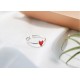 Mehrunnisa “Red Heart” 92.5 Sterling Silver Adjustable Ring For Girls / Women (JWL2310)
