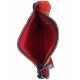 Mehrunnisa Handcrafted Purple Afghani Wool Felt Shoulder Bag (BAG2172)