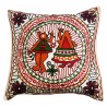 Mehrunnisa Exclusive Rajasthani Multi-Colour Thread Work Cushion Cover (HOM2031)