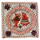 Mehrunnisa Exclusive Rajasthani Multi-Colour Thread Work Cushion Cover (HOM2031)